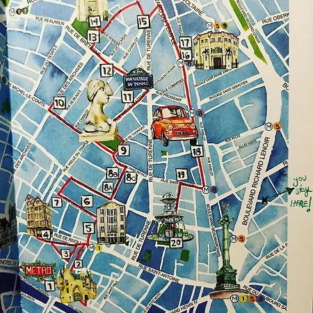 Mynestparis 2-br In Center , Air Conditioner , Elevator *