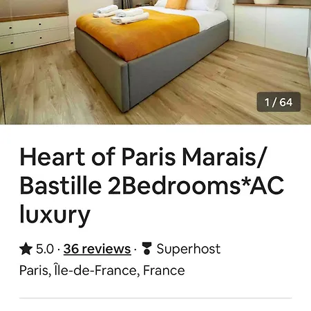 Apartment Mynestparis 2-br In Center , Air Conditioner , Elevator